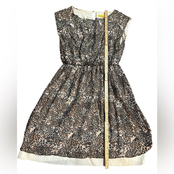 Alice + Olivia Silk Leopard Print Mini Dress SZ XS Evening Wear Classy Dress - Picture 7 of 13